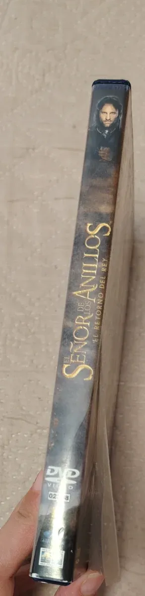 DVD El Señor de los Anillos: El Retorno del Rey