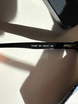 Gafas de sol Tom Ford negras y grises