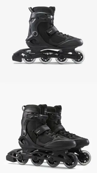 Patines en línea negros talla 44