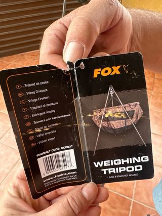 Trípode Starbaits 50k alto y bajo + peso