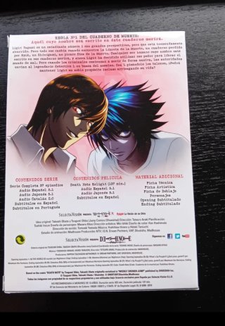 Death Note DVD Serie Completa + Relight
