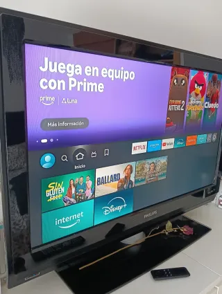 TV Philips 37 +otra de 32 pulgadas y Amazon Fire T