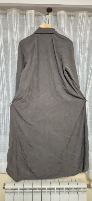 Vestido camisero Zara ancho T. L