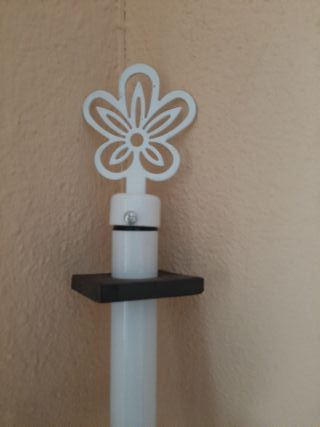 Barra de cortina extensible de 175 a 300 cm a 12€