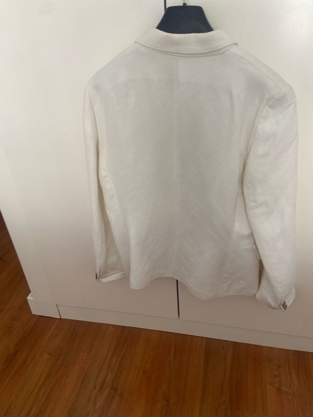 Blazer Mango Blanco Talla M