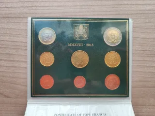 Cartera Serie Euros Vaticano 2018