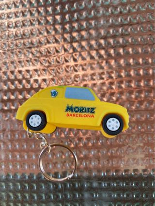 Placa Metal Moritz 60x 22 + 
Llavero nueva ,
