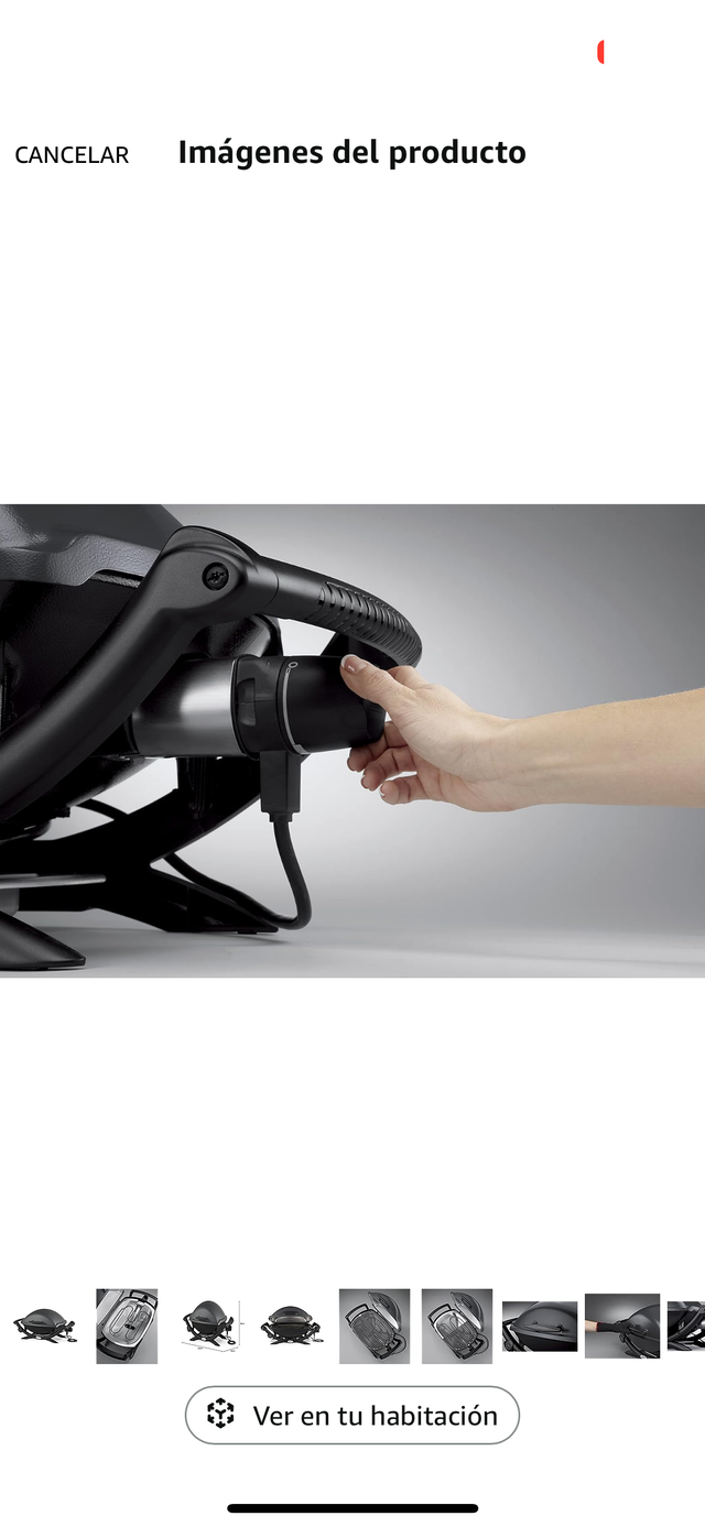 Barbecue elettrico Weber nero/grigio