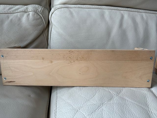 Lote 2 baldas madera IKEA