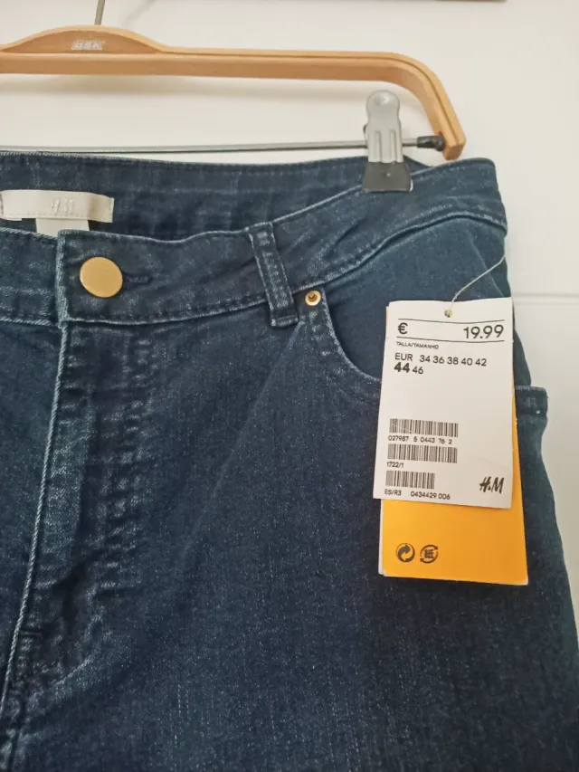 Calça jeans elástica H&M Tamanho 44