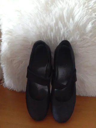 Manoletinas Negras Talla 39