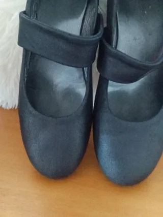 Manoletinas Negras Talla 39