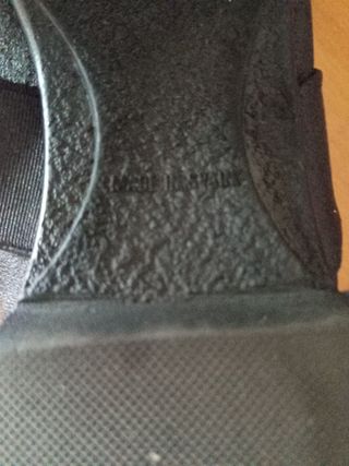 Manoletinas Negras Talla 39