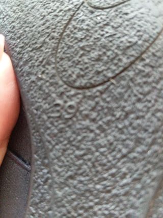 Manoletinas Negras Talla 39