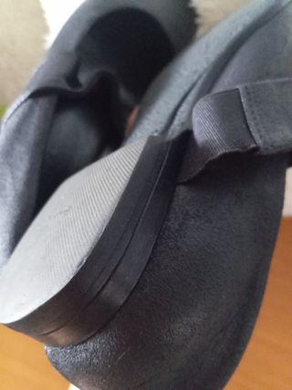 Manoletinas Negras Talla 39