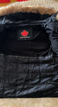 Chaqueta Zavetti Canada Negra