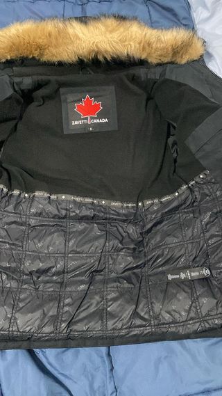 Chaqueta Zavetti Canada Negra