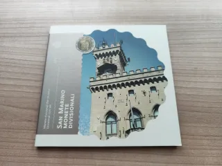 Cartera serie monedas euros San Marino 2015