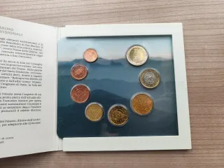 Cartera serie monedas euros San Marino 2015
