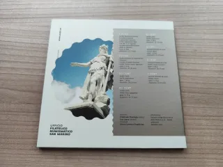 Cartera serie monedas euros San Marino 2015