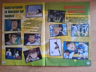 Álbum Cromos Campeones Benji y Oliver completo
