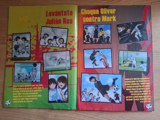 Álbum Cromos Campeones Benji y Oliver completo