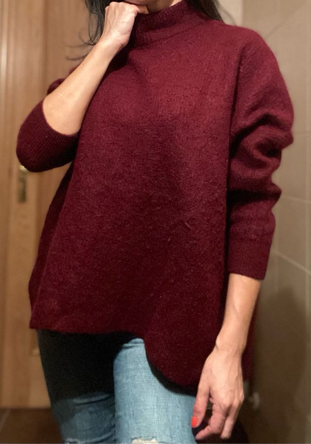 Jersey Selected Femme Lana Burdeos Talla L