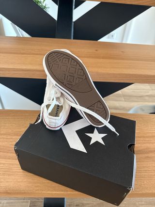Converse All Star bianche taglia 34