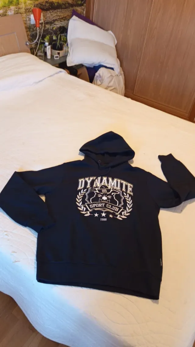 Sudadera Springfield Talla M Negra