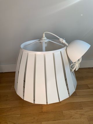 Lámpara de techo Ikea blanca