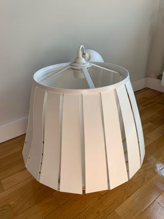 Lámpara de techo Ikea blanca