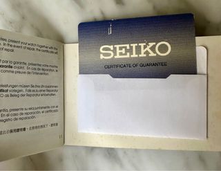 Reloj Seiko Flightmaster Pilot Cronógrafo.