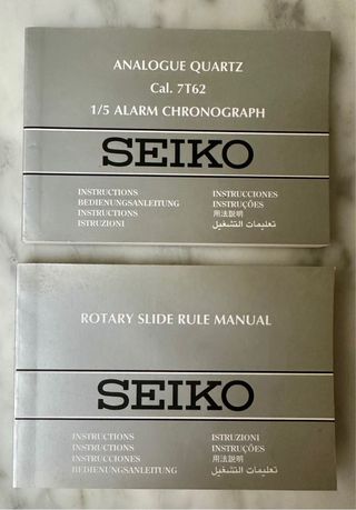 Reloj Seiko Flightmaster Pilot Cronógrafo.