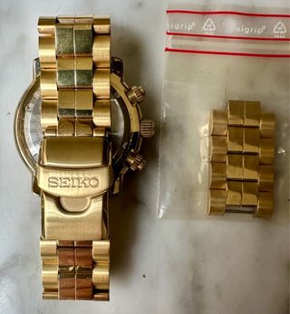 Reloj Seiko Flightmaster Pilot Cronógrafo.