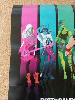 Póster Destripando la Historia Firmado