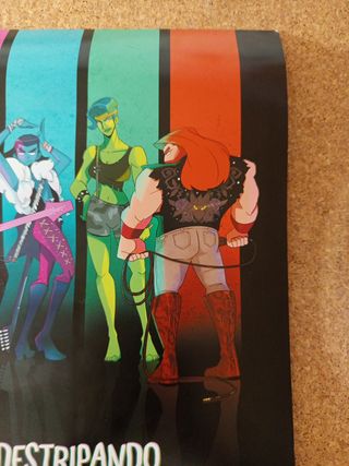 Póster Destripando la Historia Firmado