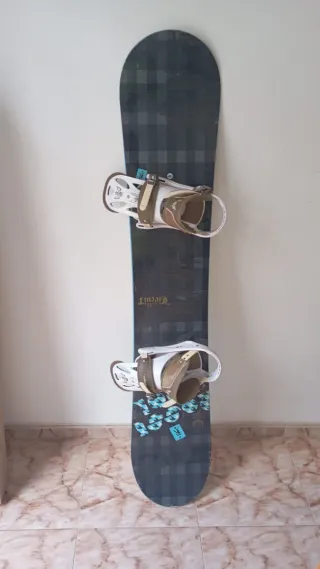 Botas Snowboard Salomon + Tabla + Fijaciones