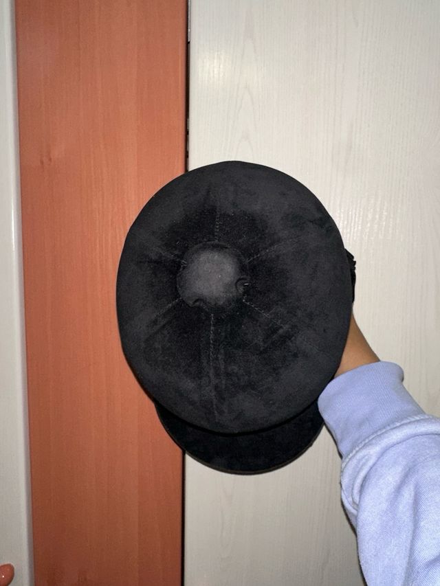 Casco de equitación negro