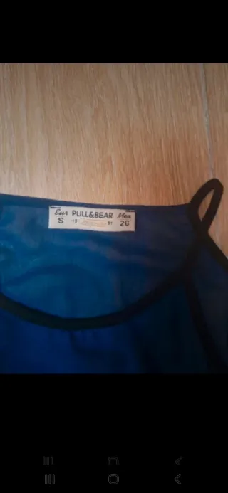 Blusa blu per ufficio