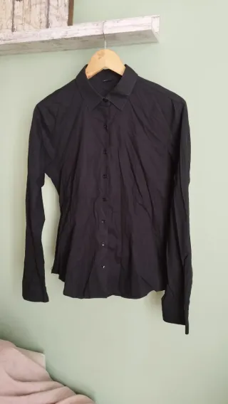Camicia nera donna
