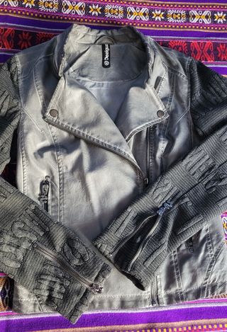 Chaqueta Desigual Gris Talla 36