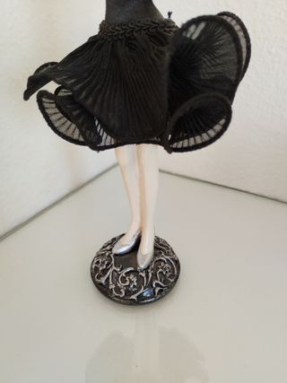 Expositor Joyas Figura Bailarina Negro