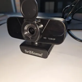 Webcam SriHome Full HD 1080p Negra