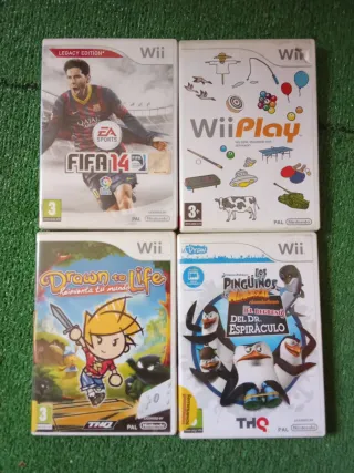 Lote 5 Juegos Wii
