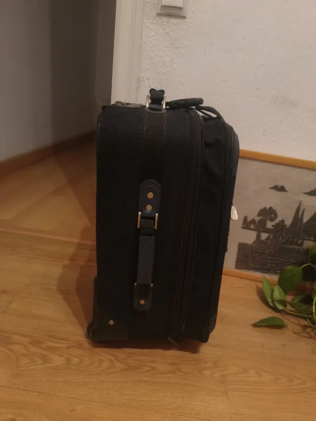 Trolley grande da cabina Saxoline nero