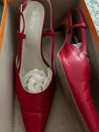 Scarpe con tacco rosse DiVarese