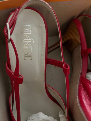Scarpe con tacco rosse DiVarese