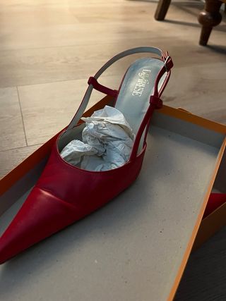 Scarpe con tacco rosse DiVarese