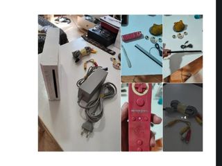 Nintendo Wii completa + mando + sensor + accesorio