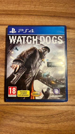 Watch Dogs PS4 En perfecto estado